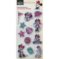 Disney Minnie Smiles glitzerndes puffy