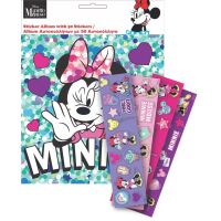 Disney Minnie Looking Aufkleberalbum mit 50 Aufklebern