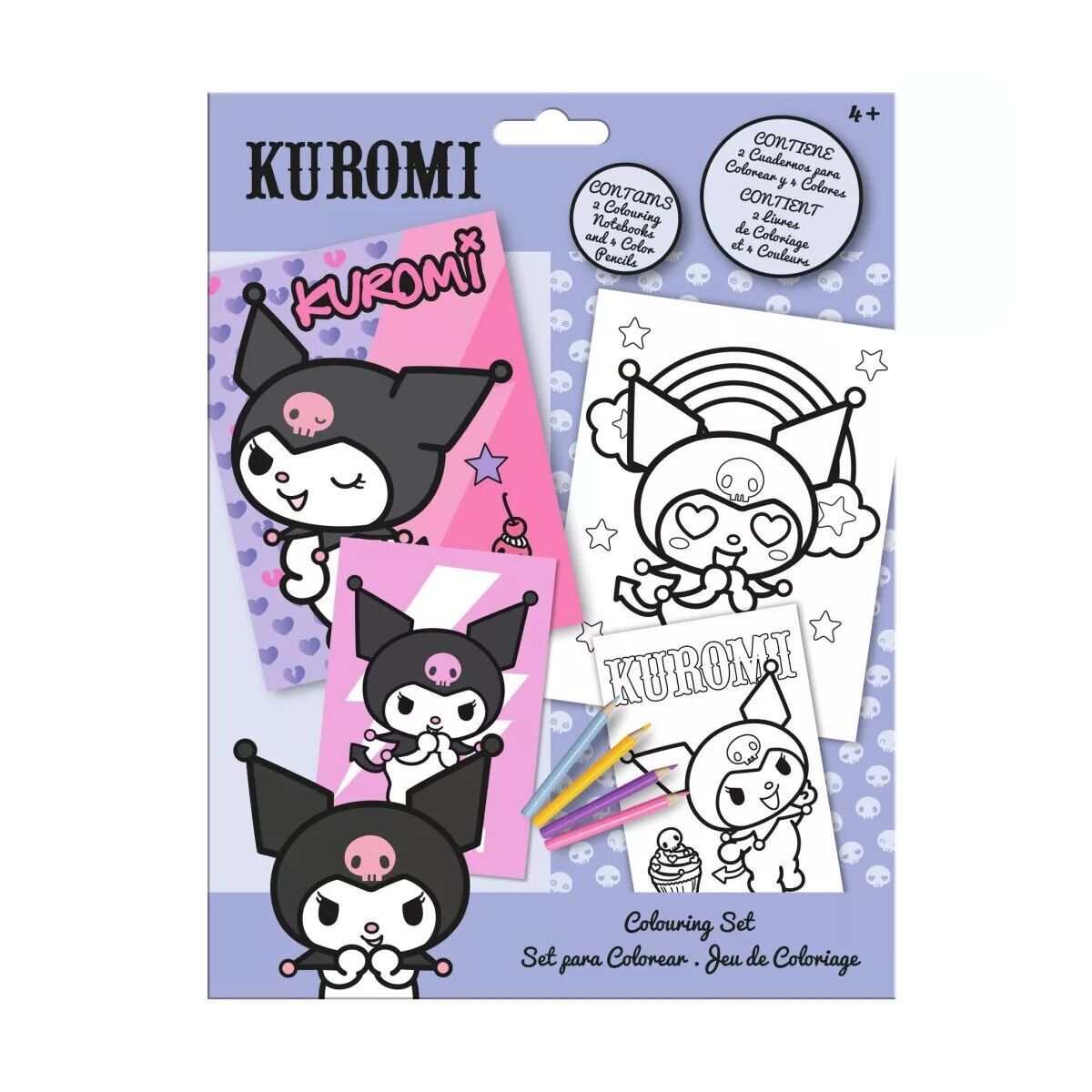 Hello Kitty Kuromi Malset