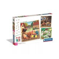Baürnhof Moments 3x48 Teile Puzzle Clementoni