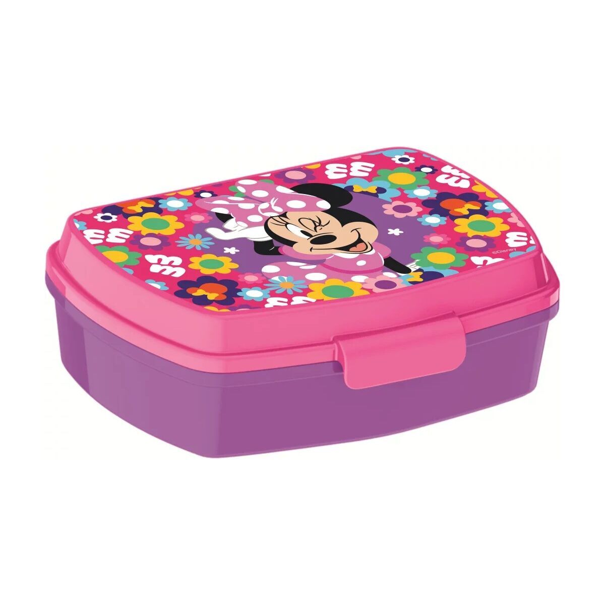 Disney Minnie Bold Florals witzige Kunststoff-Sandwichbox