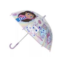Gabbys Dollhouse Kinder transparenter Regenschirm...
