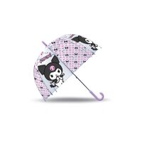 Hello Kitty Kuromi Kinder transparenter Regenschirm...
