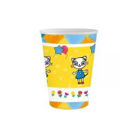 Katze Kitty Kitten Pappbecher 6 Stück 250 ml