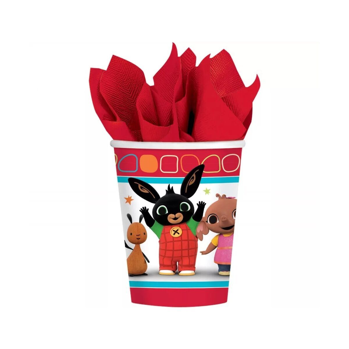 Bing Red Pappbecher 8 Stk 250 ml