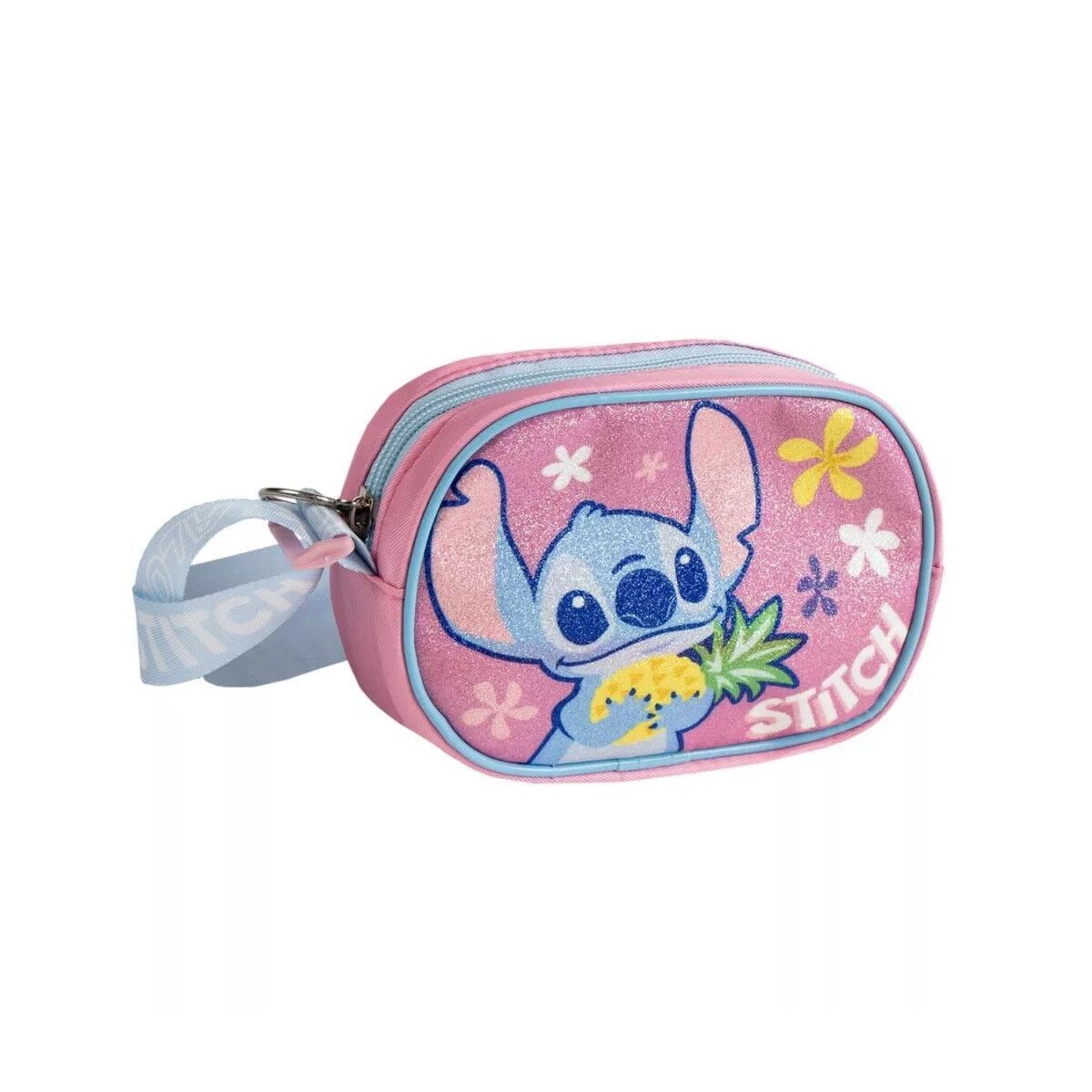 Disney Lilo und Stitch Ananas Glitzer Umhängetasche,