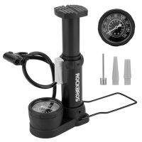 Rockbros 42610002001 Standfahrradpumpe mit Manometer