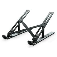 Universeller Laptopstander Tech Protect Alustand dunkelgrau