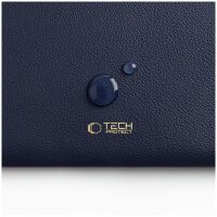 Tech Protect Fleece Laptoptasche 15 16 Marineblau