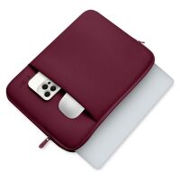 Tech Protect Neopren Laptoptasche 15 16 quot Burgunderrot