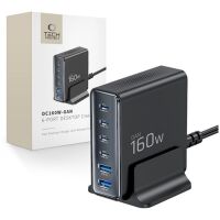 Tech Protect DC160W GAN 6 Port 160W WandLadegerät