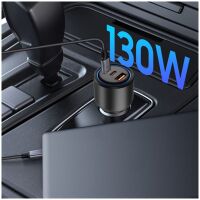 CC04 3 Port PD130W AutoLadegerät