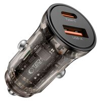 Tech Protect CC01 30 W 2 Port USB-A USB-C Kfz-Ladegerät
