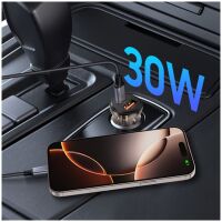 Tech Protect CC01 30 W 2 Port USB-A USB-C Kfz-Ladegerät