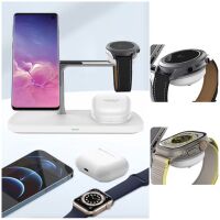 Tech Protect QI15W A45 3 in 1 Wireless Ladegerät mit MagSafe