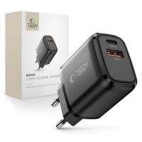 Tech Protect NCA20 PD 20 W QC3.0USB-A USB-C...