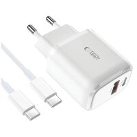 Tech Protect C20W USB-C PD 20 W USB-A QC 3 0