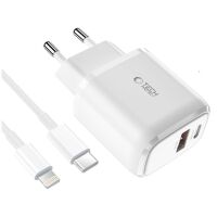 Tech Protect C20W USB-C PD 20 W USB-A QC 3 0