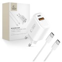 Tech Protect NCA45W GAN 2 Port 45W WandLadegerät mit...