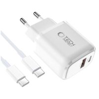 Tech Protect NCA45W GAN 2 Port 45W WandLadegerät mit USB-C