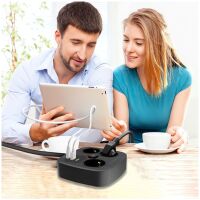 Tech Protect PCS3X4 Steckdosenleiste 3 Steckdosen 2xUSB-A