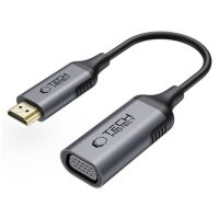 Tech Protect UltraBoost HDMI VGA FULL HD 60 Hz Adapter