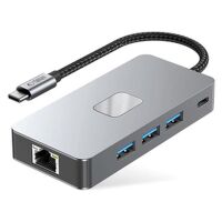 Tech Protect HB05 HUB 9in1 Adapter USB-C USB2.0 USB3.0HDMI