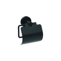 Toilettenpapierhalter Schwarz Edelstahl Mit Deckel