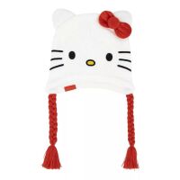 Hello Kitty Laplander Kinder Mütze für kalte...