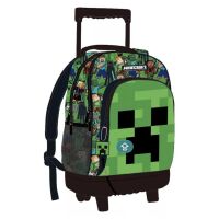 Minecraft Face Premium Rollschultasche, Tasche 44 cm