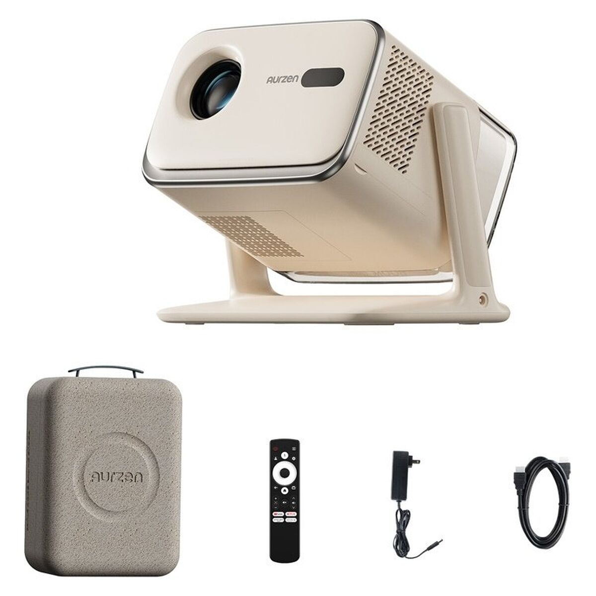 AURZEN Boom Mini-Projektor-Koffer-Set