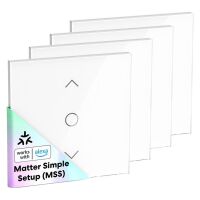 MEROSS MRS100MA(EU) Smart-WLAN-Rollladenschalter (Matter)...
