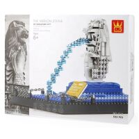 Wange 4218 Architect-Set Merlion Statue Singapur...