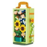 LOZ 1933 Schmuckkästchen mit Sonnenblumen