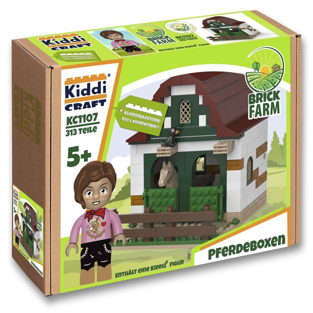Kiddicraft KC1107 Ponyhof-Erweiterung - Außenboxen