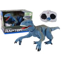Ferngesteuerter Dinosaurier Velociraptor Sound Roaring Blue