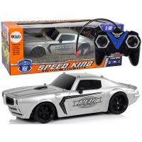 R/C 1:18 Silber Champion Pilot Sportwagen