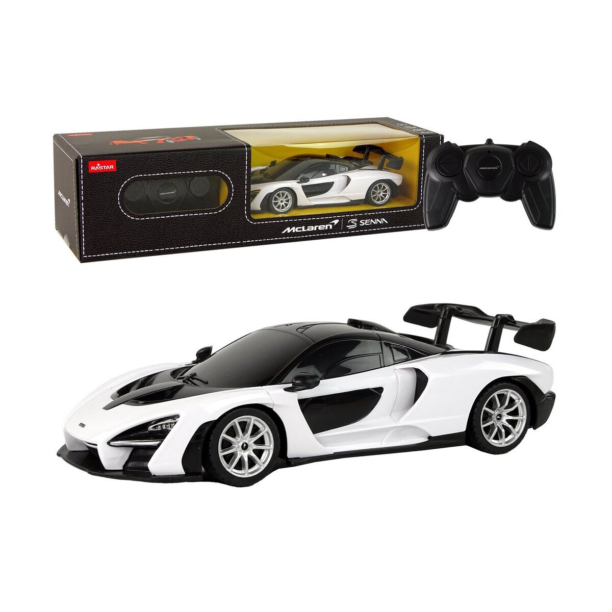 RC-Auto, ferngesteuertes Auto McLaren Rastar Pilot, Weiß, Maßstab 1:24