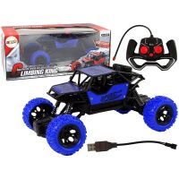 Ferngesteuertes Geländewagen R/C 1:18 Blau.
