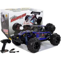 Ferngesteuerter Off-Road Buggy 1:18 Blau ENOZE 9303E 45 km/h