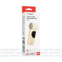 Verbatim CoolnGo AirJet Handventilator Silber