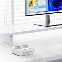 Orico PDC25 25W 6-in-1 Steckdosenleiste (2x Netzanschluss + 2x USB-A + 2x USB-C) – Weiß