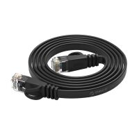 Orico PUG-C6B CAT6 1000 Mbit/s RJ45 Ethernet-Netzwerkkabel, Flachkabel, 10 m