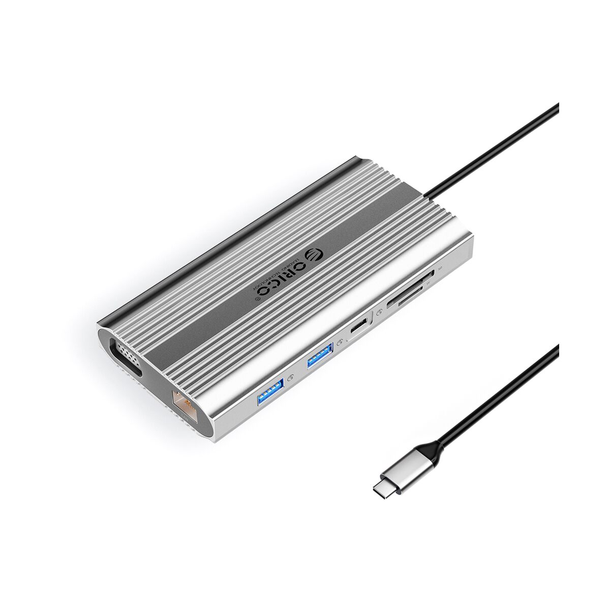 Orico XDR 12-in-1 USB-C Dockingstation mit USB-A, USB-C, HDMI 4K