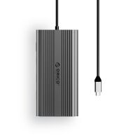 Orico XDR 12-in-1 USB-C Dockingstation mit USB-A, USB-C, HDMI 4K, VGA, RJ45, Gigabit PD, 100 W
