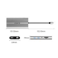Orico XDR 12-in-1 USB-C Dockingstation mit USB-A-,...