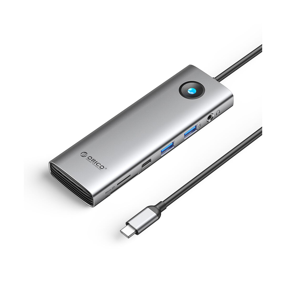 Orico PW11 9-in-1 USB-C Dockingstation (2x USB-A 3.0, 1x USB-C 3.0, 1x USB-C PD 100