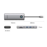 Orico PW11 9-in-1 USB-C Dockingstation (2x USB-A 3.0, 1x...
