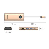 Orico PW11 8-in-1 USB-C Dockingstation (2x USB-A 3.0, 1x...
