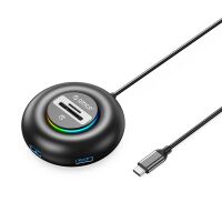 Orico YXR5-C3 USB-Hub mit 4 USB-A 3.0-Anschlüssen,...
